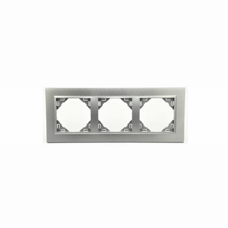 

Marco Triple Logus Aluminio/Aluminio