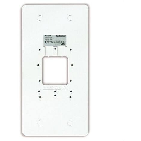 Marco universal estético 120 x 240 mm para ocultar huecos de monitores y teléfonos