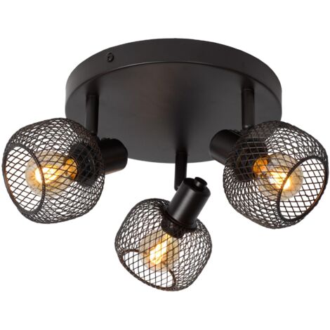 Maren spot plafond noir 37