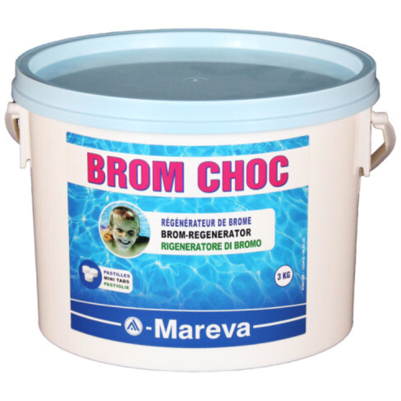 Bromo De Choque En Pastillas - 3Kg - 133416U - Mareva