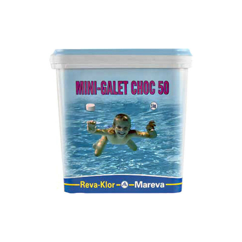 

Mini Chlorine Pebbles Pool Shock Treatment - 5 kg - 125 g - 1002091 - Mareva