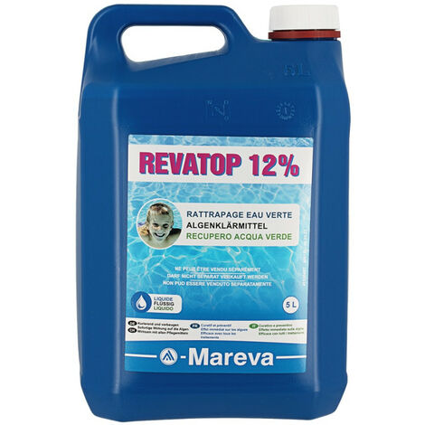 MAREVA REVATOP Algicida 12% - 5 L - 0001241 - Bleu