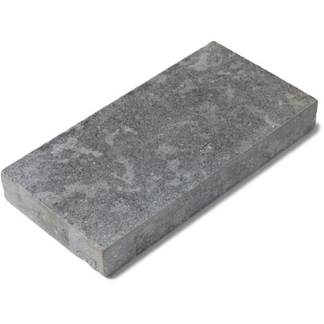 Margelle de piscine Pierre Naturelle Sinai - 60x30x8 cm - Bord droit - Gris