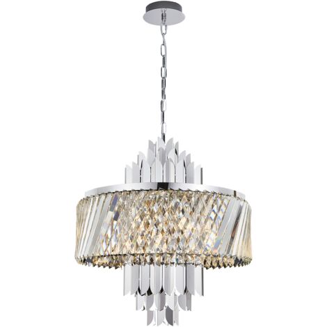 MARGOT CHROME 9xE14 Kronleuchter