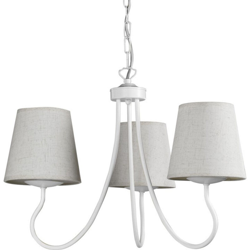 Onli Weiß Margot Hängeleuchte Dkl Italia 4821/3B- 3 Leuchten E14