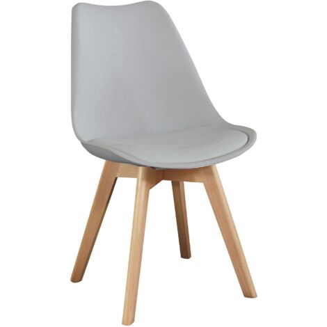 MARGOT - sedia nordica imbottita set da 2
