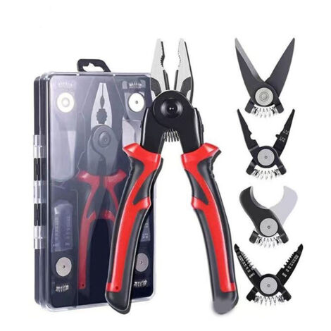 Marhynchus 5-in-1 Wechselzellen-Set, Abisolierwerkzeug, 8 Zoll