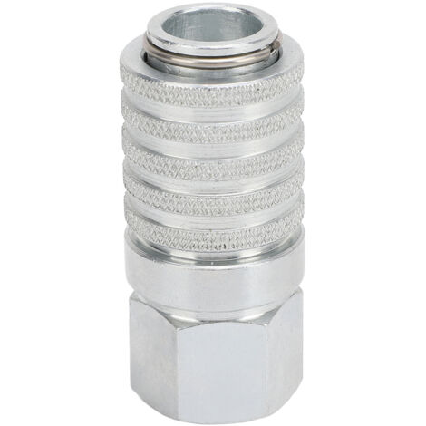 Marhynchus Couplage de Déconnexion Rapide Hydraulique PD242 Série Acier Diagnostic Port COUPPleur 1/8 Taille du Corps 1/4-18 Fil NPTF 2,12 Longueur 6000 PSI avec Vannes à Face Plate.