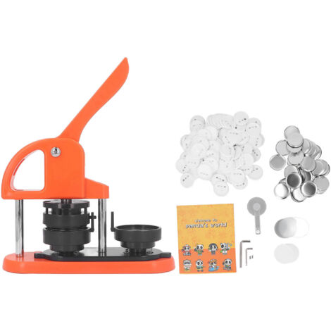Marhynchus DIY-Buttonmaschine – Zubehör: Einfache und vielseitige Anwendung, große Musterauswahl, abnehmbares Design, einfache Montage, inklusive Musterbuch