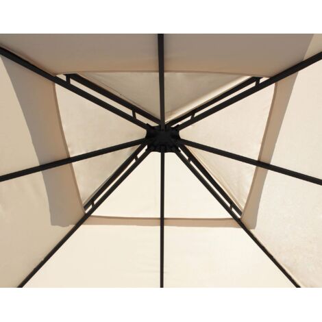 MARICA - gazebo da giardino in acciaio