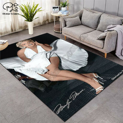 Marilyn Monroe Teppiche Weiche Flanell 3D Gedruckt Teppiche Matte Teppiche Anti-slip Große Teppich Teppich Zu Hause Dekoration stil-4,10,150X200cm