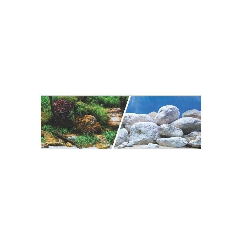 3d Acuatic Garden/Piedras 31, 5 cm x 7,6 m - Marina
