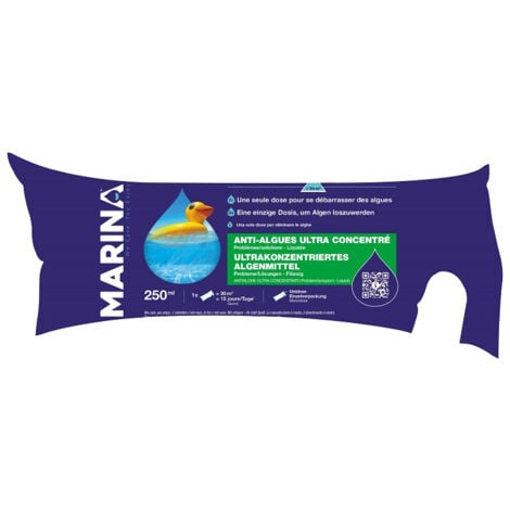Marina - Anti-algues Liquide ultra-concentré 0,25 ml