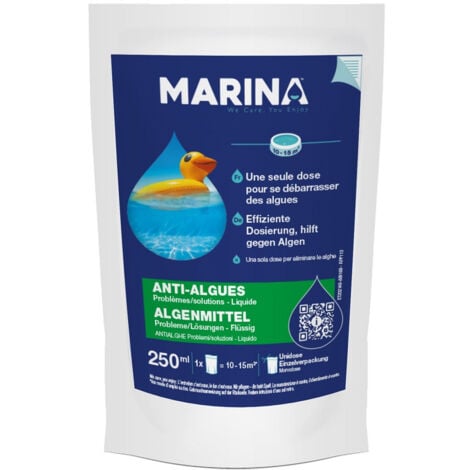 Marina - Anti-algues Liquide unidose 250 ml
