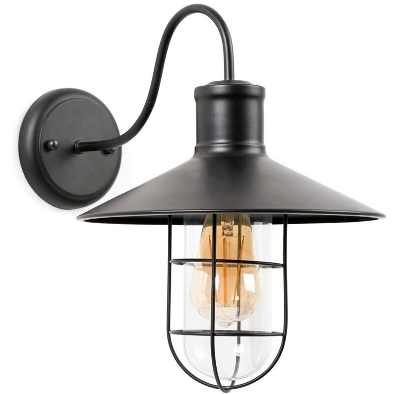 

Faro Barcelona - MARINA Aplique de pared 60005 - NEGRO MATE