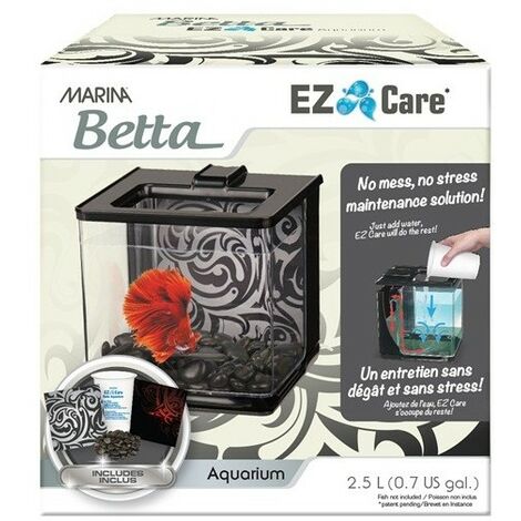 Marina Betta EZ Care Kit 2,5 l nero