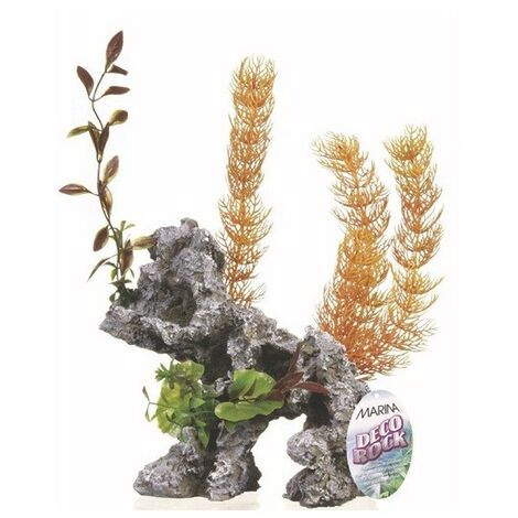 Marina Deco Rock - Roca con piante jumbo per decorare acquari