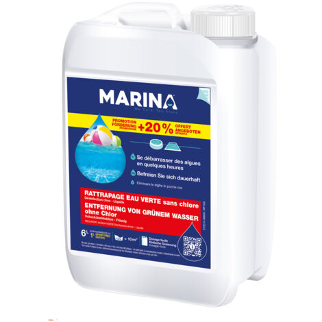 MARINA RATTRAPAGE EAUX VERT 5+1L 888277
