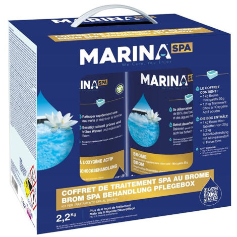 Marina Spa - Coffret traitement complet au Brome 2,2 kg