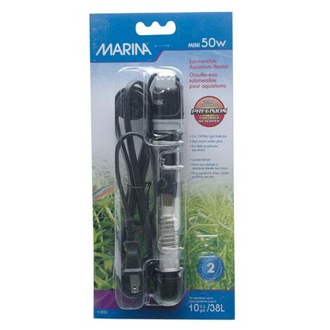 Marina Termocalentador Prestablecido 50W Mini 15 cm