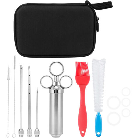 Marinadenspritzen-Set für Grillfleisch, Grillzubehör