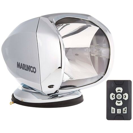 Marinco Luz Pirata con Control Remoto 12/24V 100 W Cromo