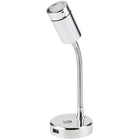 Marine-LED-Leseleuchte – 1500 lm, 12 V DC, drehbar, USB-Anschluss, für Auto oder Tisch