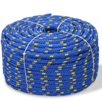 Marine Rope Polypropylene 12 mm 50 m Blue
