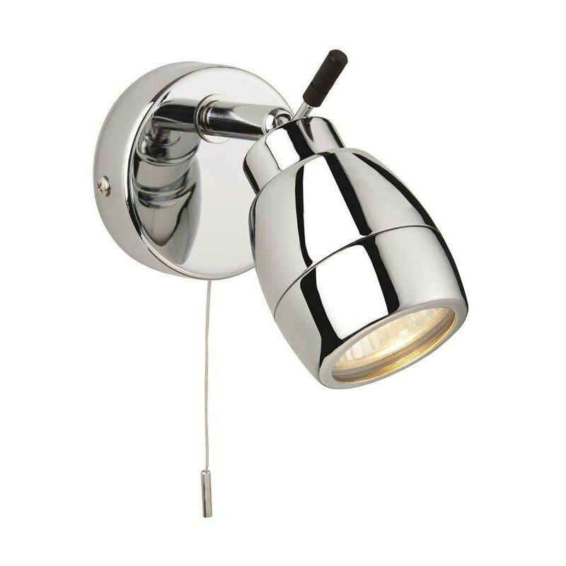 Firstlight - Marine - 1 Light Single Switched Bathroom Ceiling Spotlight Chrome IP44, GU10