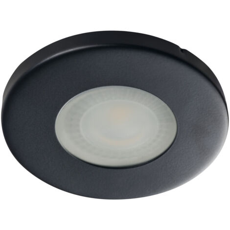 Marino - Acciaio nero mate - IP44 - Ø85 mm
