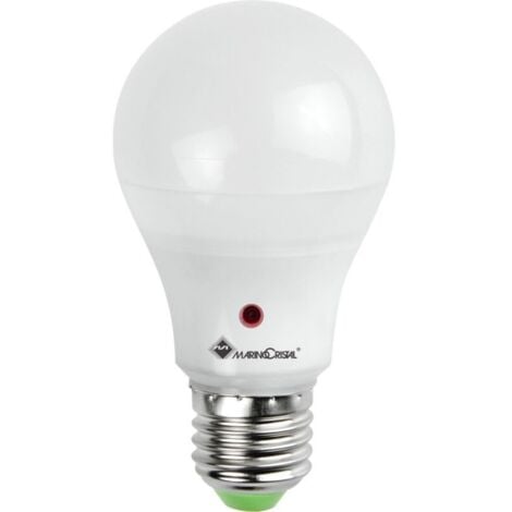 Marino cristal lampadina led con sensore crepuscolare 11w attacco e27 luce calda 21200