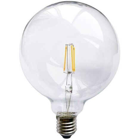 Lampadina per sospensione Dorata LED Globo G125 Filamento Singolo “Love”  4.5W E27 Decorativa Vintage Dimmerabile 1800K