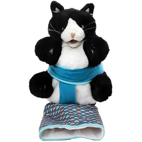 Marionnette de lutte pour chats, marionnette à main interactive, jouet de lutte pour chats