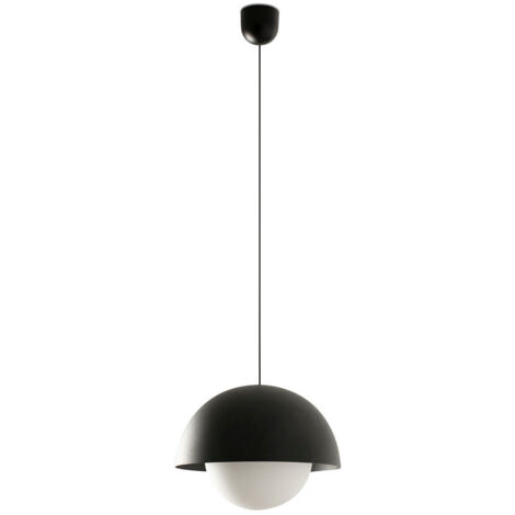 MARISOL Hängelampe schwarz 60013