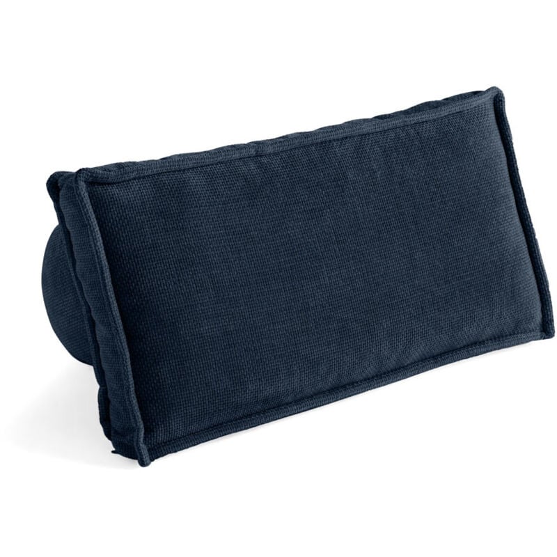 Marisol - lot de deux coussins de dossier - velours texturé - bleu