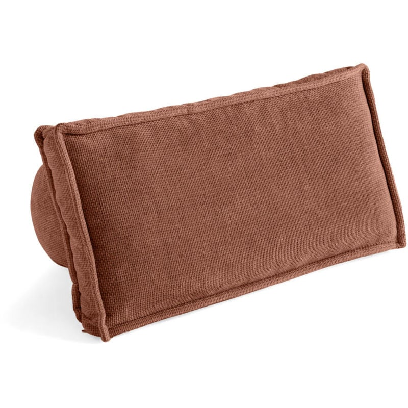 Lisa Design - Marisol - lot de deux coussins de dossier - velours texturé - terracotta