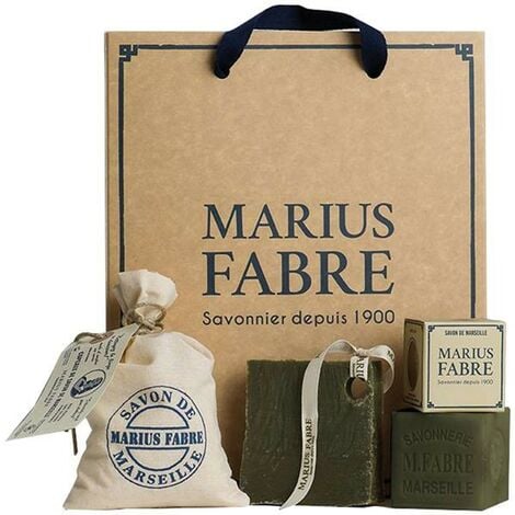 MARIUS FABRE - Coffret cadeau découverte du savon de marseille