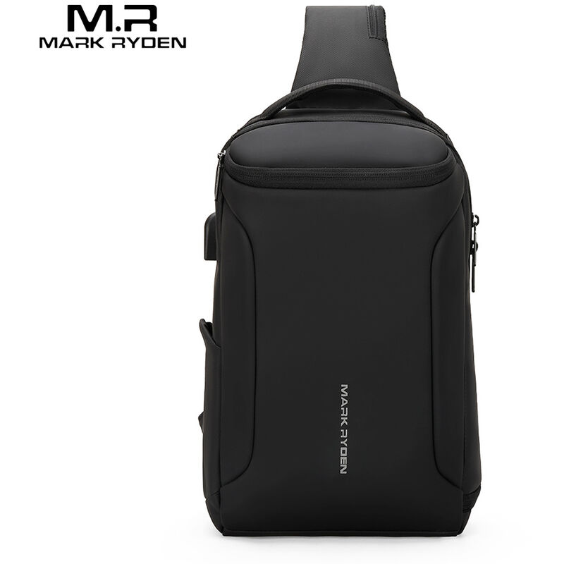 

Mark Ryden Portatil Moda Negocio Ocio Antirrobo Impermeable Carga USB Gran capacidad Hombres Bolso de un solo hombro