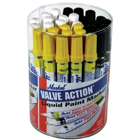Markal MRK-96080 Paint-Riter Valve Action® Paint Marker (Tub 24) MKL96080