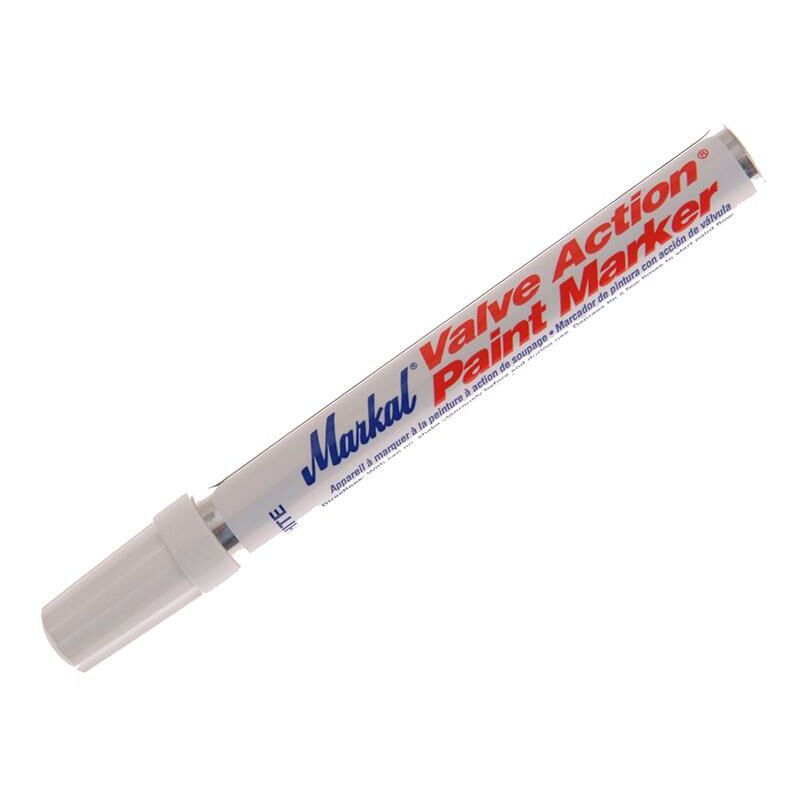 Markal - Paint-Riter® Valve Action® Paint Marker White MKL96800C