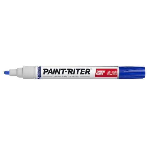 Markal PAINT-RITER INDUSTRY MARKER SL100 31240420 Marqueur peinture bleu 4 mm