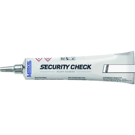 Markal Schraubensicherungsmarker Security Check, 50 ml, Schreibfarbe: OR