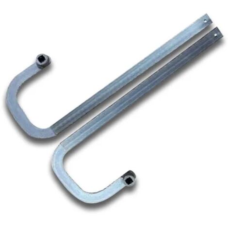 MARK.C6 PAAR GEBOGENE ARME TH.60/10 MIT BUSSOL