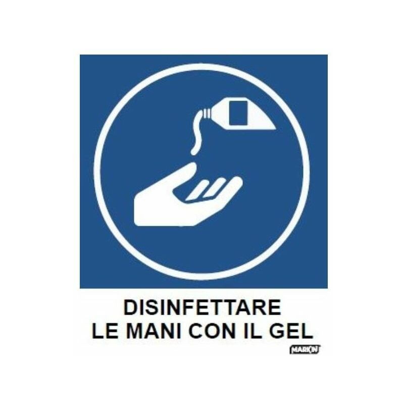 Markin Busta 2 Fogli Disinfettare le Mani con il