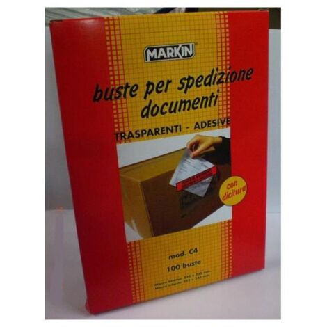 Markin C4 busta C4 (229 x 324 mm) Bianco 100 pz