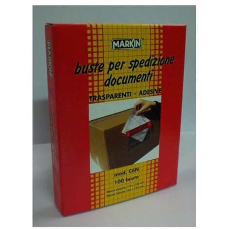 Markin C6N busta C6 (114 x 162 mm) Bianco 100 pz