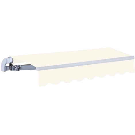 Markise Gelenkarmmarkise 3.5x2.5 m anthrazit Suncare UV-Schutz Wasserbeständig Balkon Terrasse