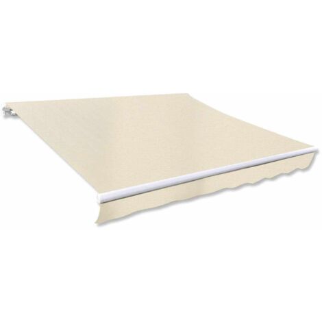 Markisengestell 4x3 m Automatik-Aufrollsystem Aluminium
