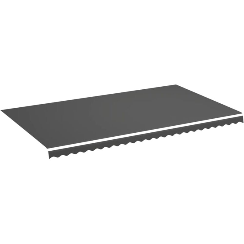 Markisenbespannung Anthrazit 6x3, 5 M Vidaxl