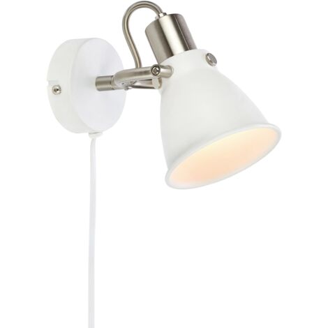 Applique En Acier 1 Ampoule 4000K - 18x15x18cm Sollux